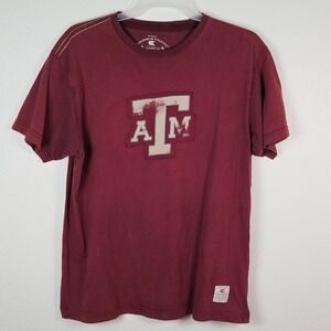 Colosseum Athletics Texas A&M Aggies Maroon T Shirt Mens XL Cotton Collegiate